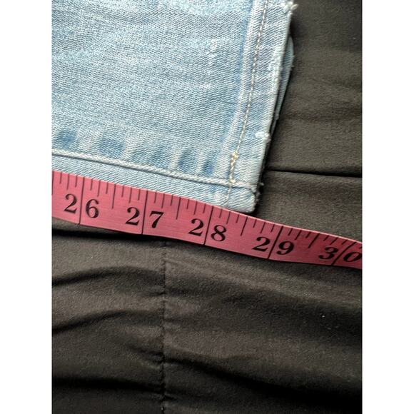 American Eagle high rise jegging distressed jeans womens 2 urban grunge punk - Picture 8 of 8